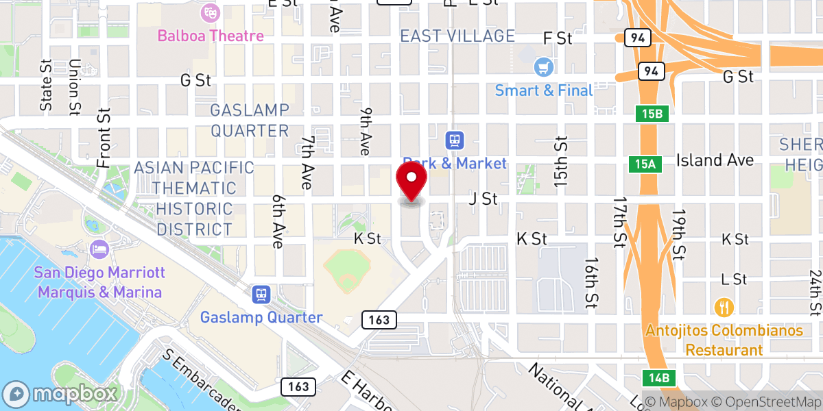 Map showing location of Second Sunday Church