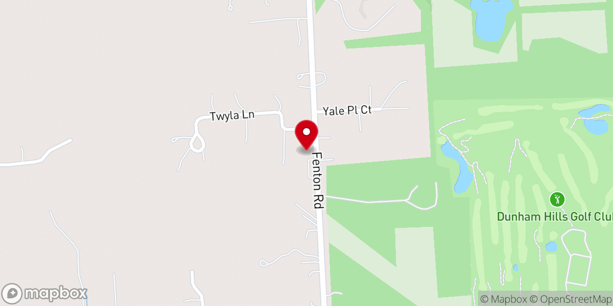 Map showing location of Our Savior Church