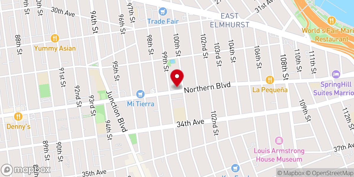 Map showing location of Northeastern Conference Of Seventh-Day Adventists