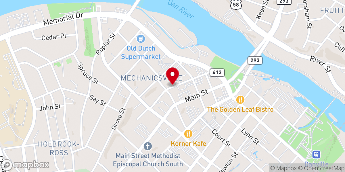 Map showing location of Church of the Lord Jesus