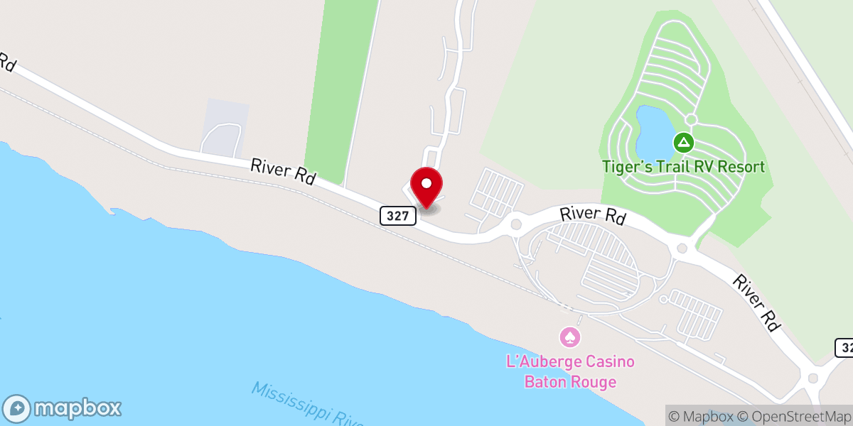 Map showing location of Pointe-Marie