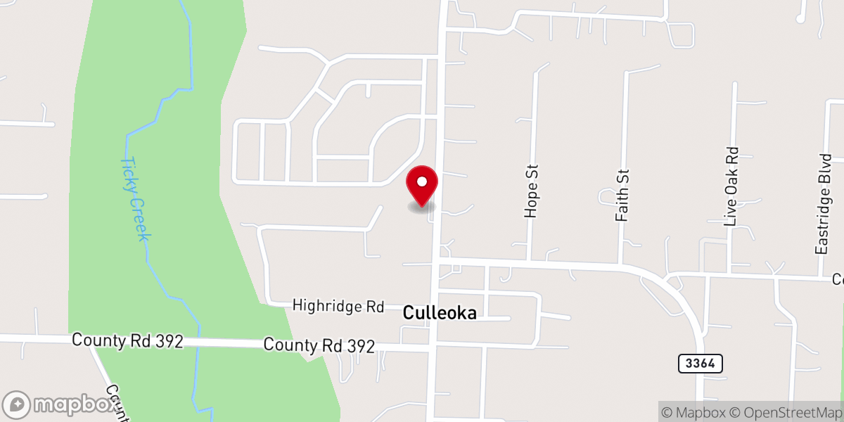 Map showing location of Salvage Yard Biker Church North Dallas