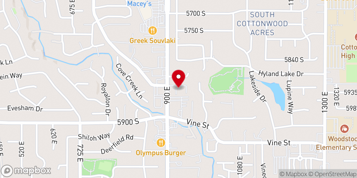 Map showing location of Discovery Christian Community