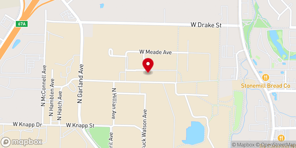Map showing location of Every Soul Matters Ministries