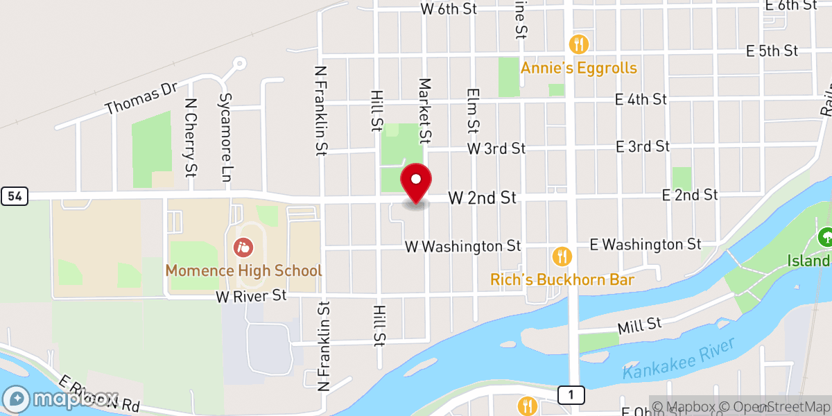 Map showing location of St Patrick's Roman Catholic Church