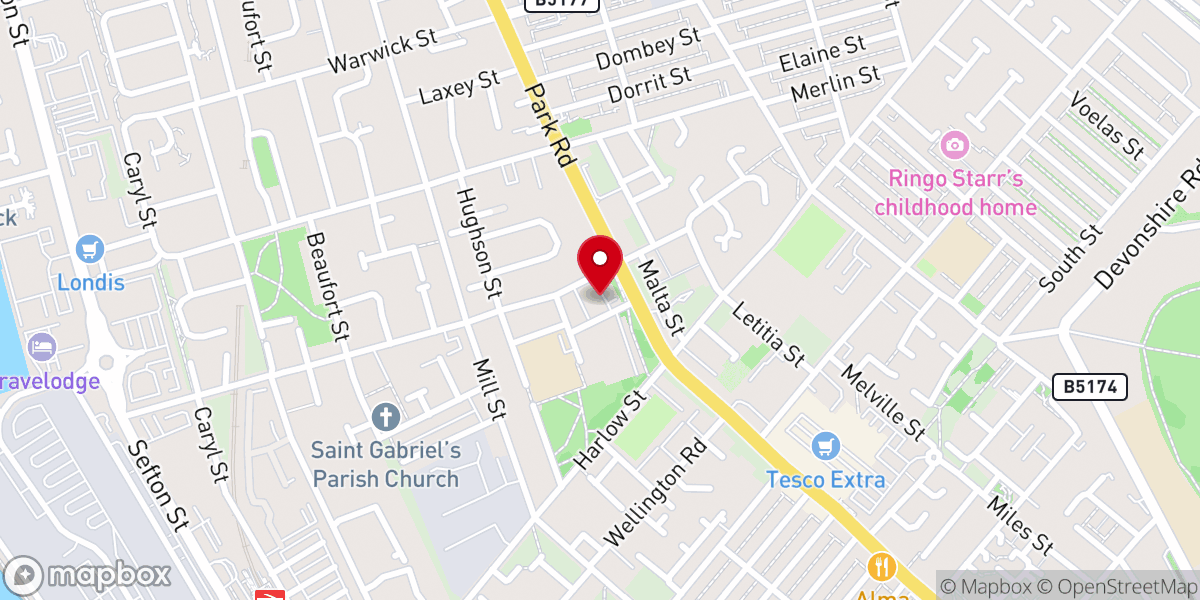 Map showing location of Love Assembly