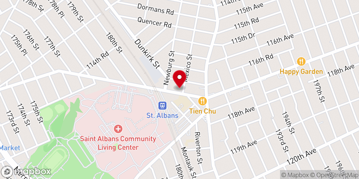 Map showing location of River of Life Deliverance