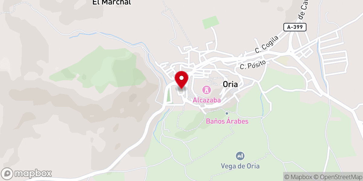 Map showing location of Basílica de Nuestra Señora de las Mercedes