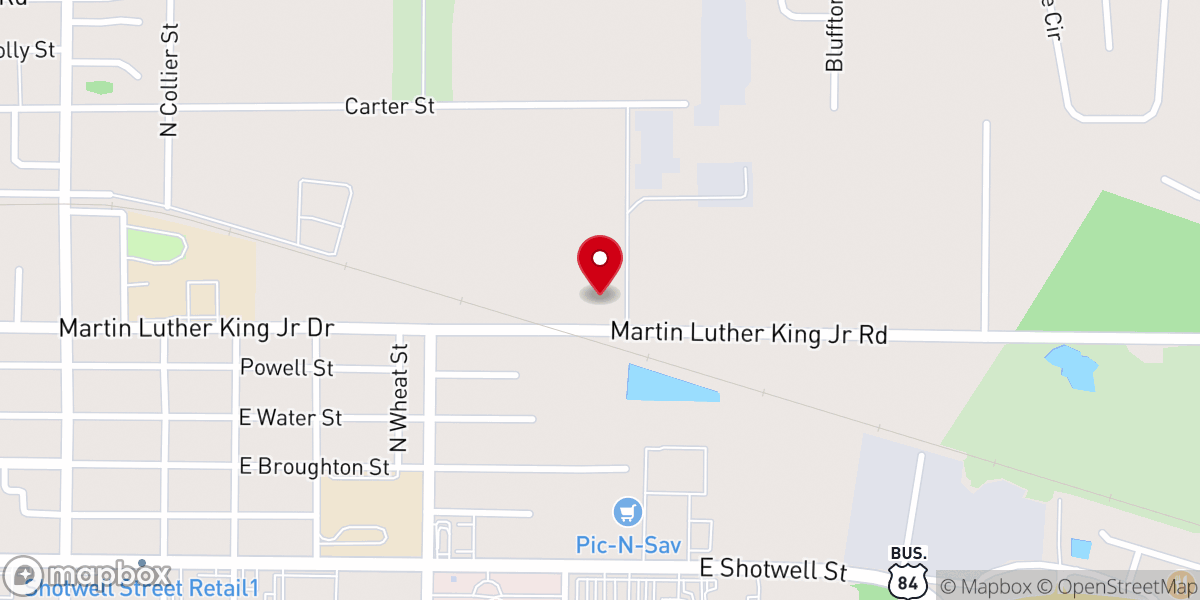 Map showing location of Cristo Te Ama