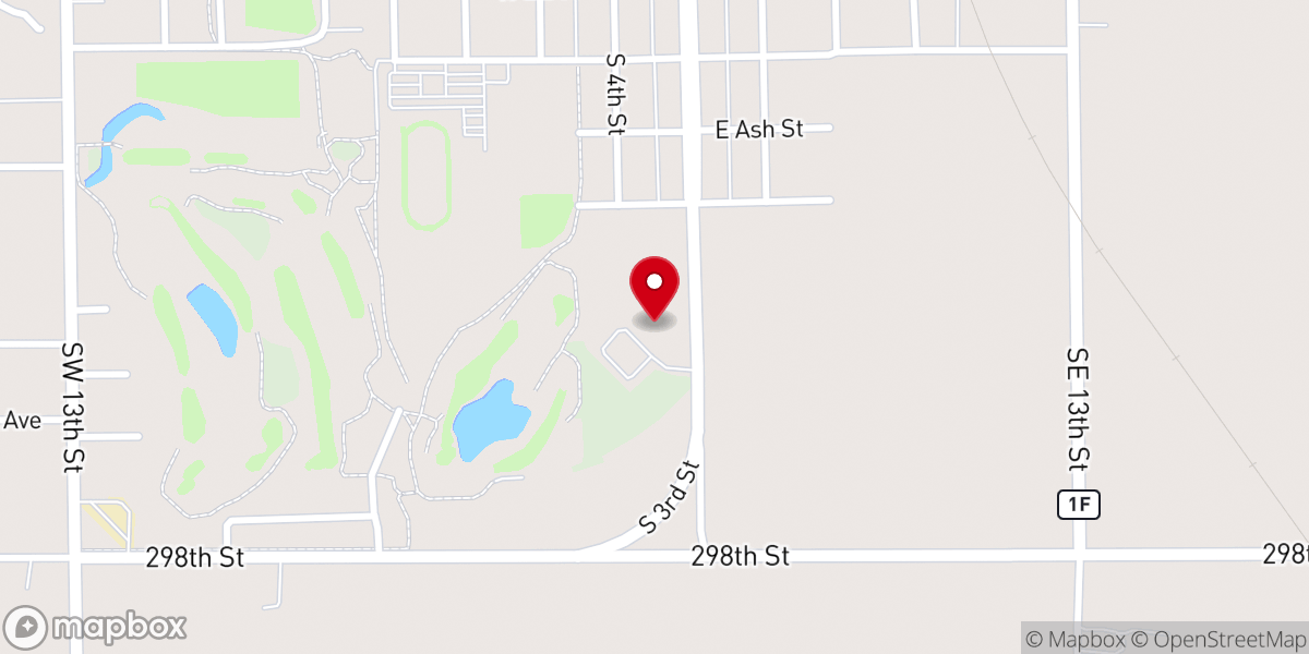 Map showing location of St Teresa of Avila