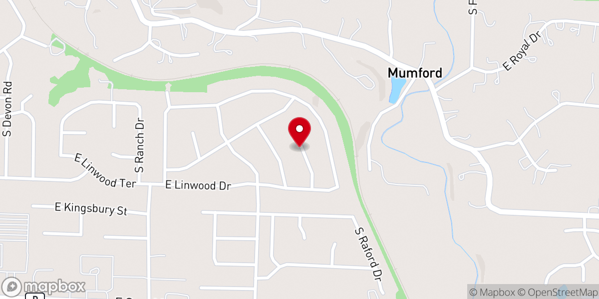 Map showing location of Courageous Community Church