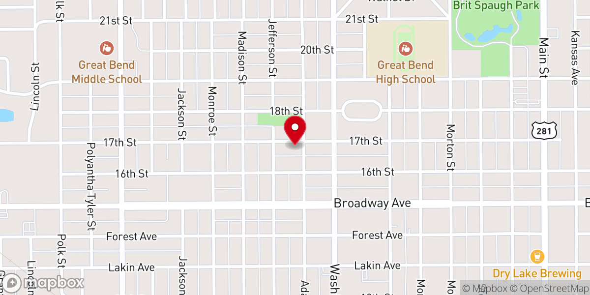 Map showing location of Iglesia de Dios Pentecostal M.I. Cristo La Roca