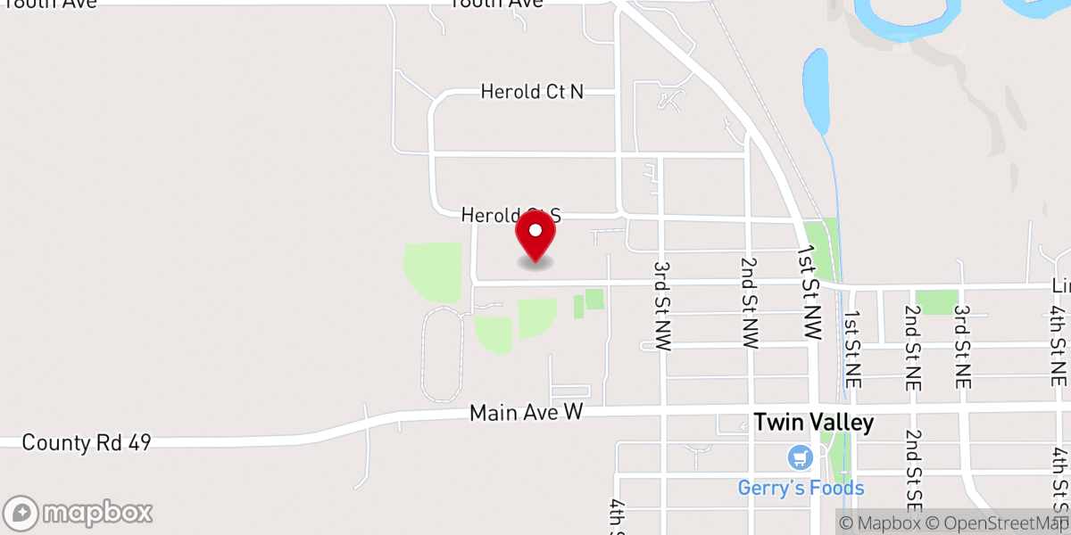 Map showing location of Saint William Catholic Church