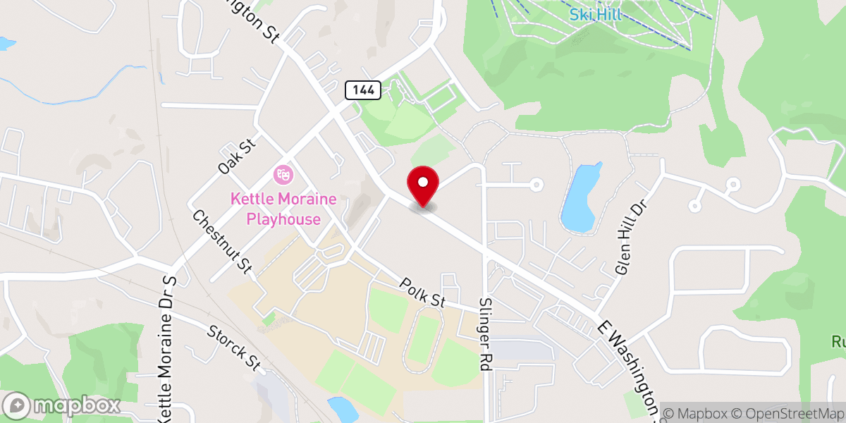 Map showing location of Cedar Springs Church Inc