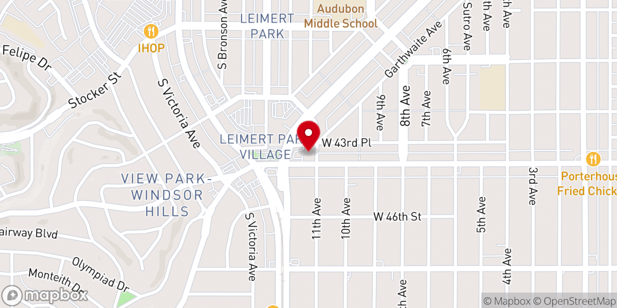 Map showing location of Christ The Good Shepherd Episcopal Church
