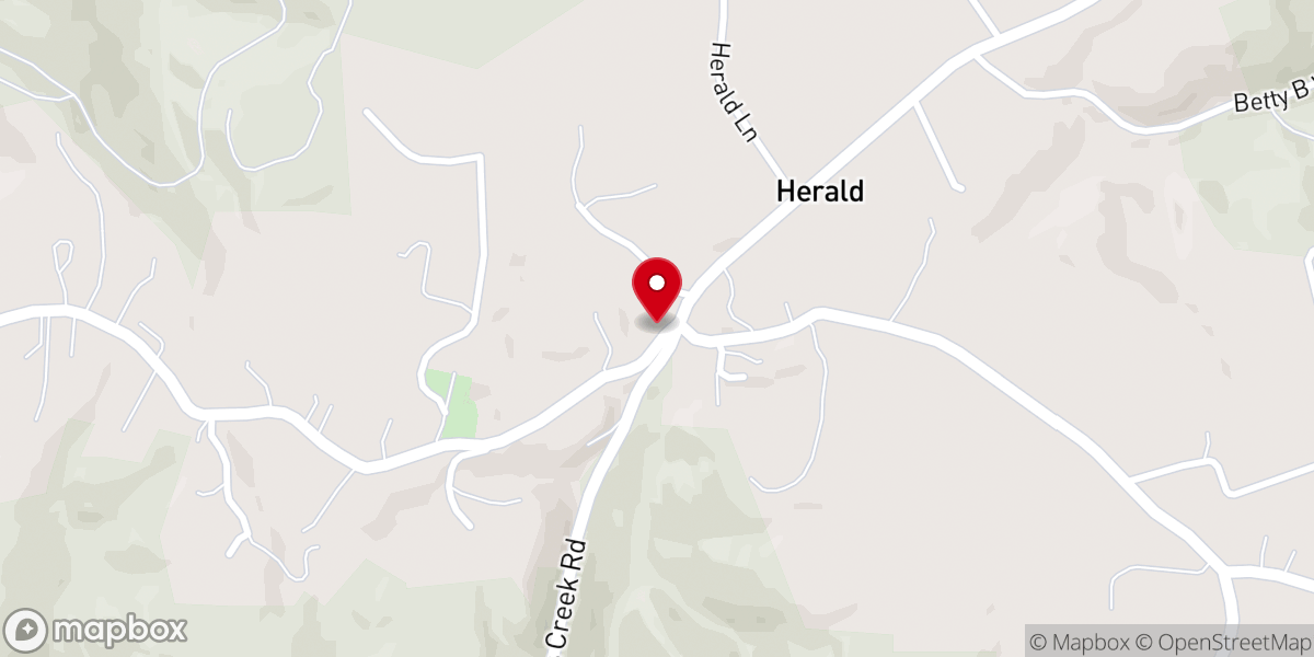 Map showing location of Meades Chapel Freewill Baptist Church