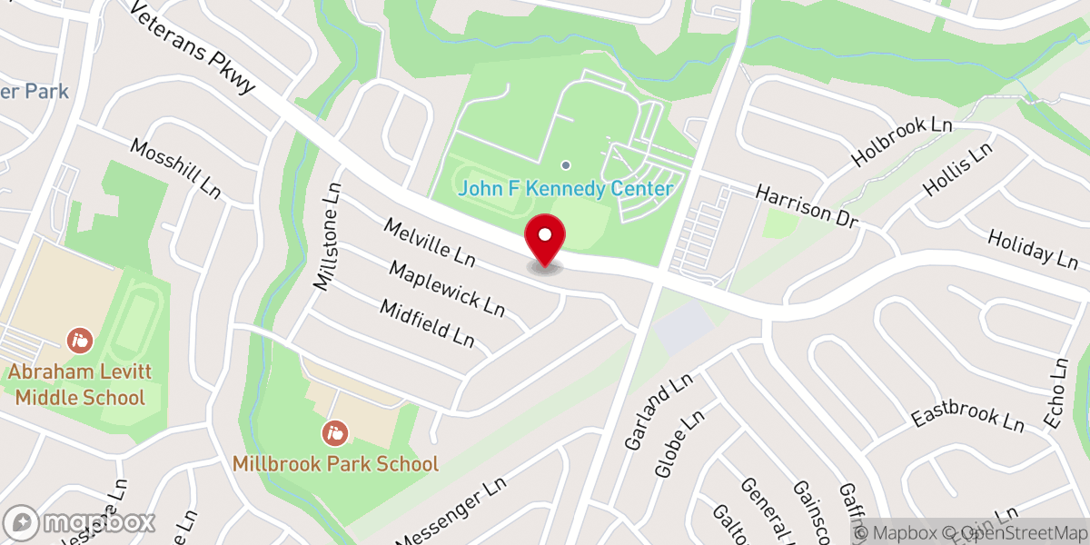Map showing location of I Am that I Am Ministries Inc