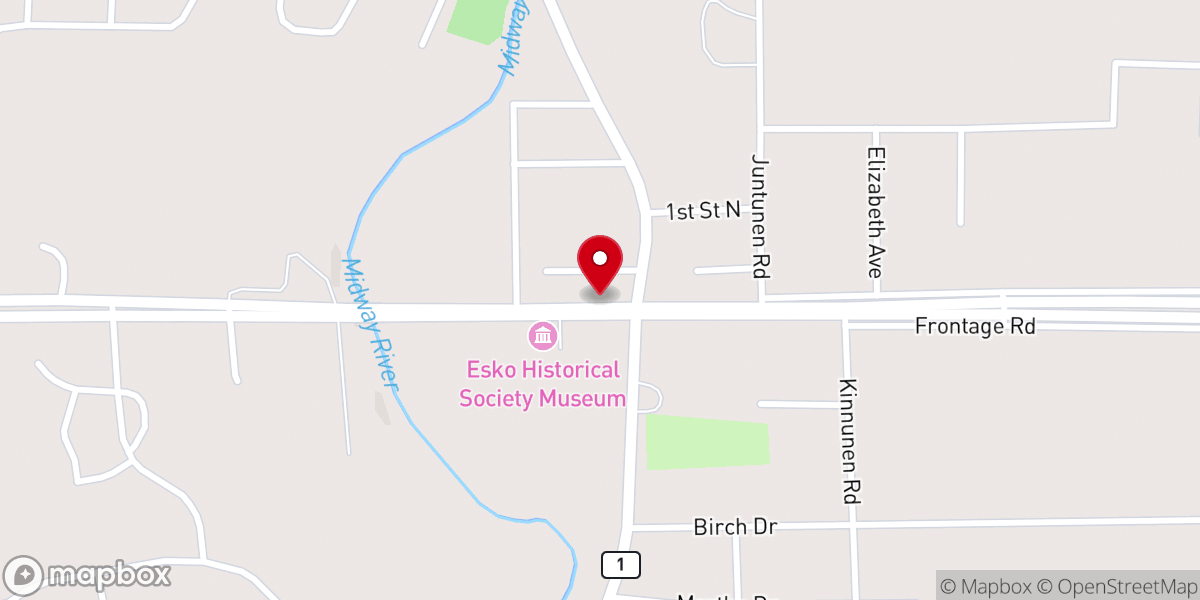 Map showing location of Living Word Duluth Superior