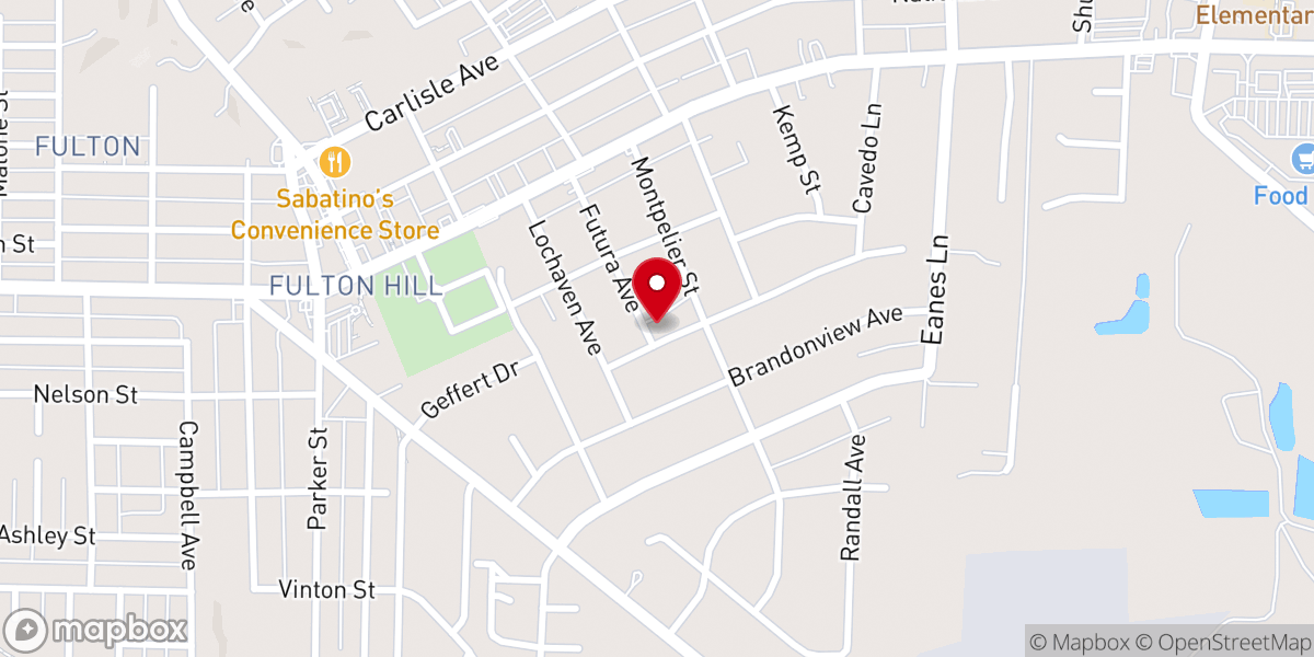 Map showing location of Our Lady of Fatima Roman Catholic Church