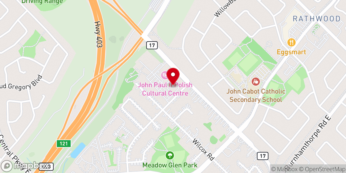 Map showing location of St. Maximillian Kolbe Roman Catholic Church