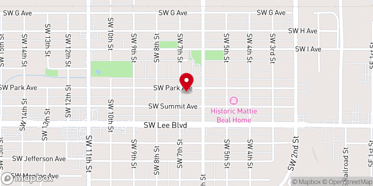 Map showing location of Voice of Truth Ministries