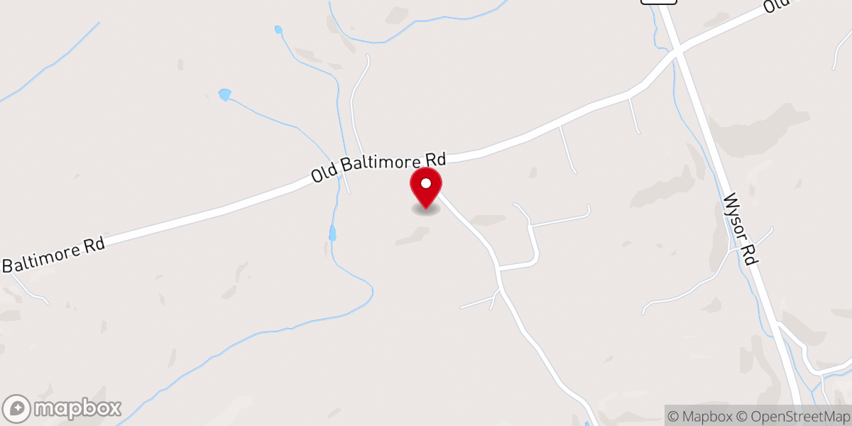 Map showing location of Memorial Christian Church