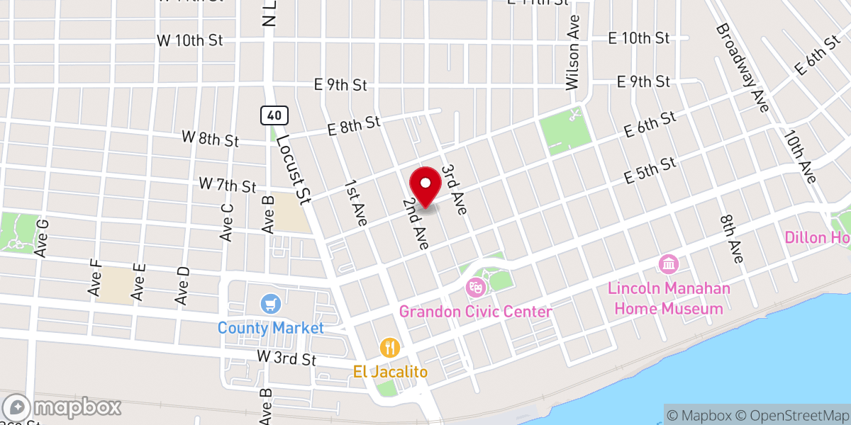 Map showing location of Amazing Grace of Sterling
