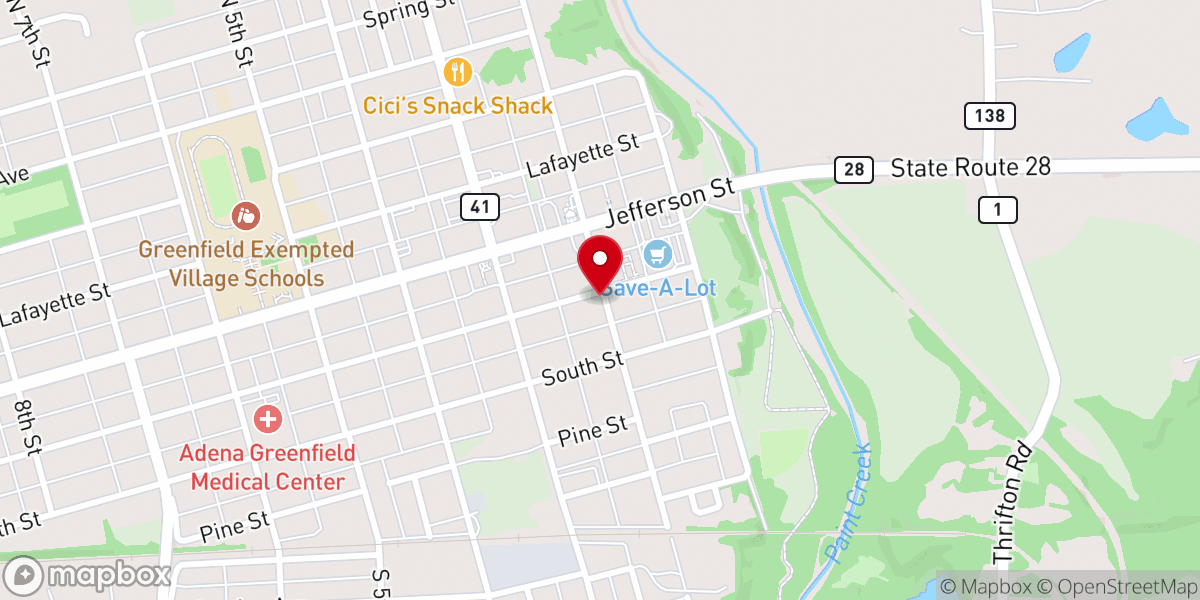 Map showing location of Saint Benignus Church - Our Lady of the Hills Catholic Family