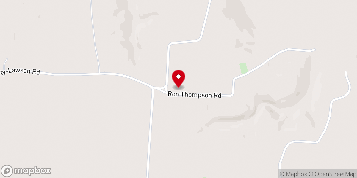 Map showing location of Liberty Union Tabernacle