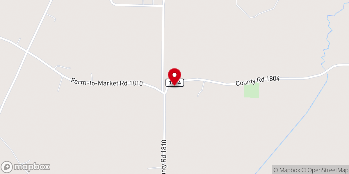 Map showing location of Central Pentecostal Church, Inc.