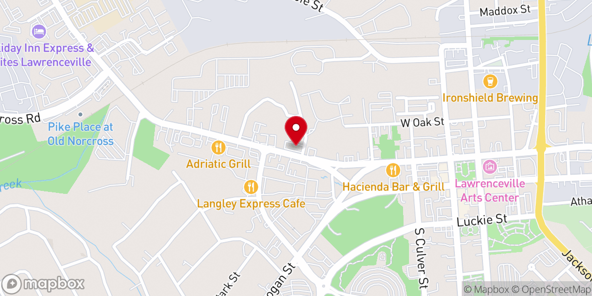 Map showing location of RCCG-Christ Centered International Chapel