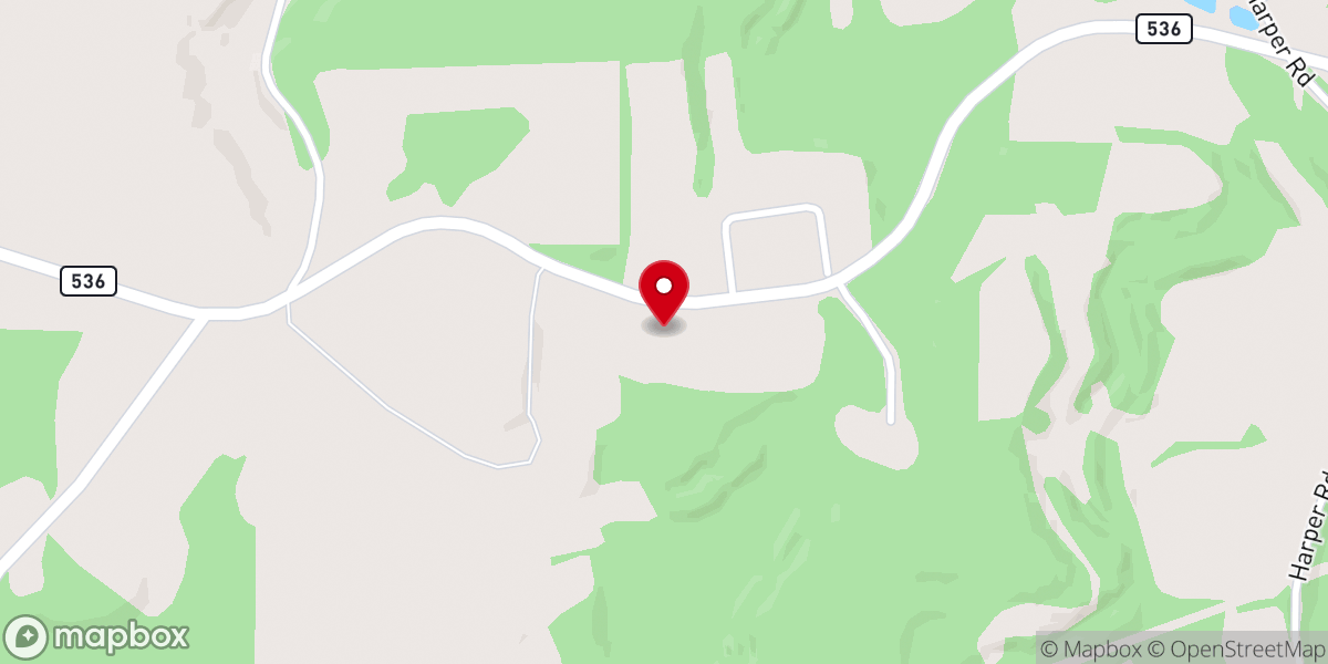Map showing location of Countryside Baptist Church