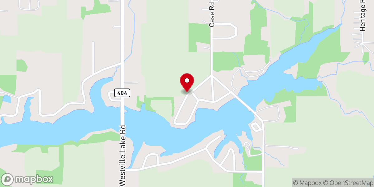 Map showing location of Winds of Fire Ministries