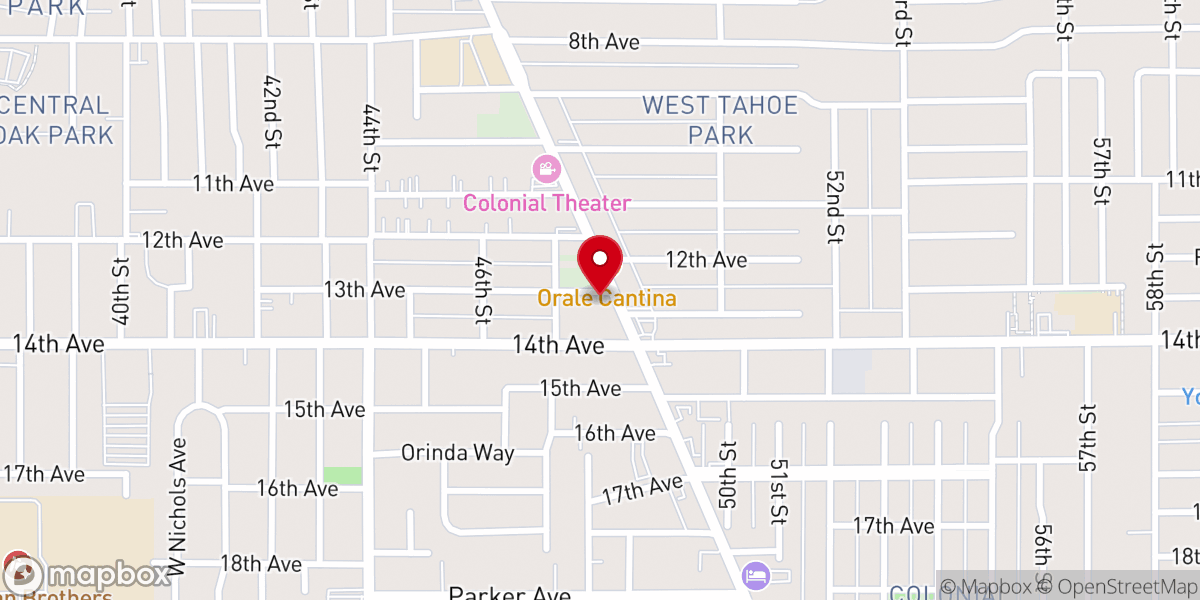 Map showing location of New Gethsemane Baptist Church