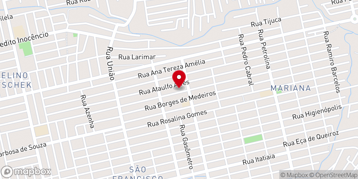 Map showing location of Igreja Batista Bíblica Nova Jerusalém