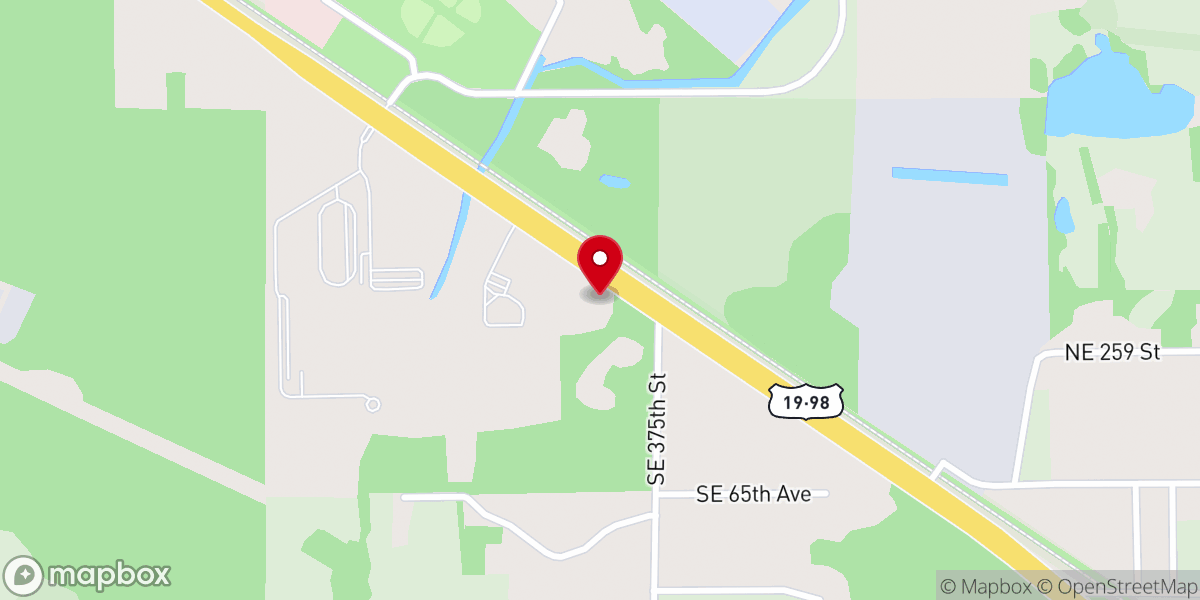 Map showing location of Holy Cross Catholic Church
