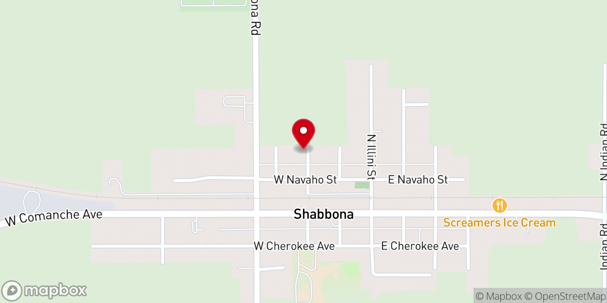 Map showing location of Village Bible Church | Indian Creek Campus