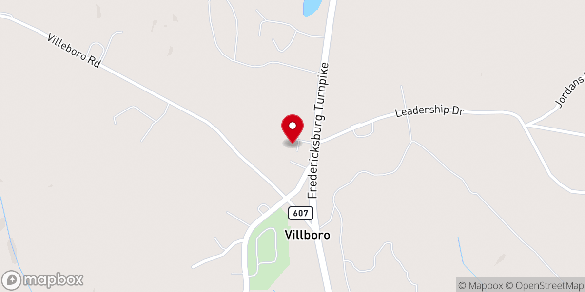 Map showing location of Third Mount Zion Baptist Church