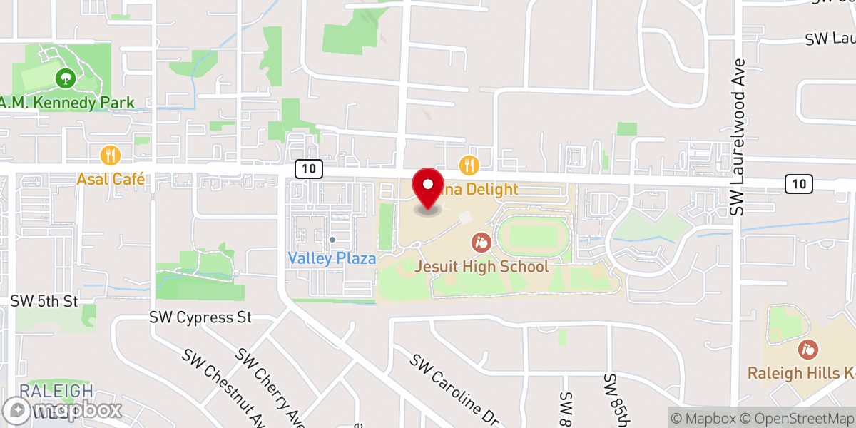 Map showing location of Canisius Chapel