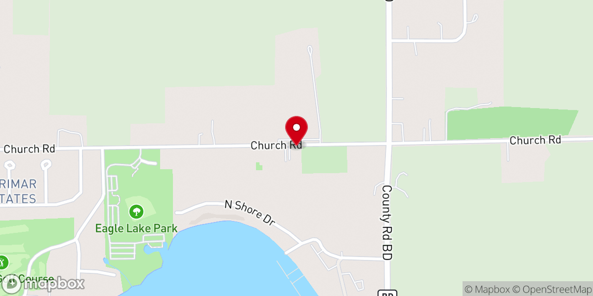 Map showing location of St. Mary of the Assumption Catholic Church