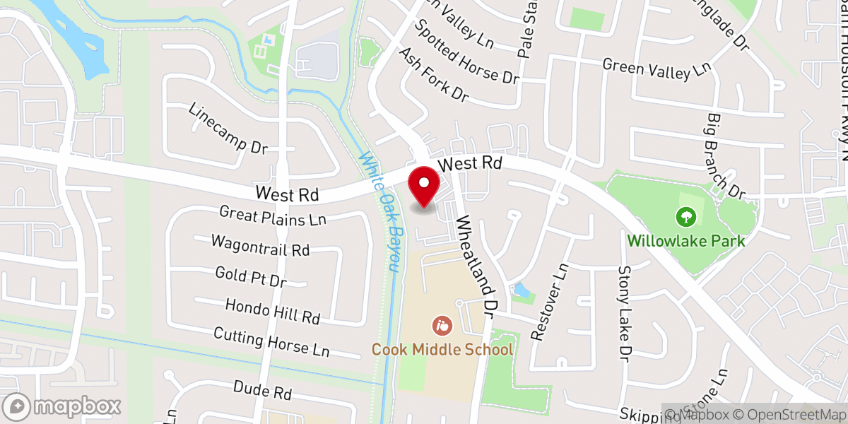 Map showing location of St Maximilian Kolbe Catholic Church