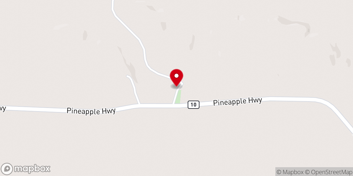 Map showing location of Pine Flat Methodist Church