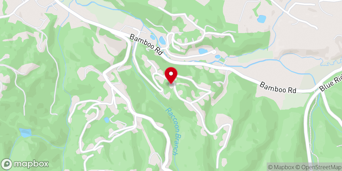 Map showing location of Boone Living Room Church