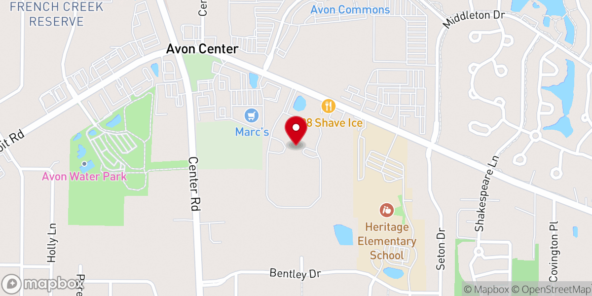 Map showing location of Saint Therese at St. Mary of the Woods