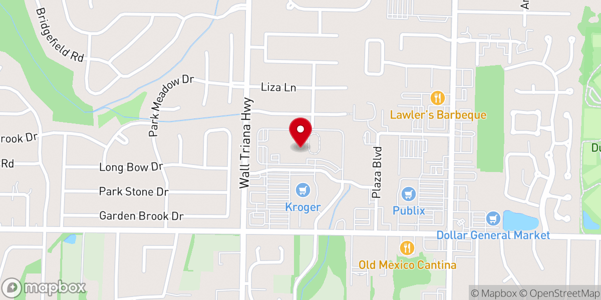 Map showing location of New Life Chapel
