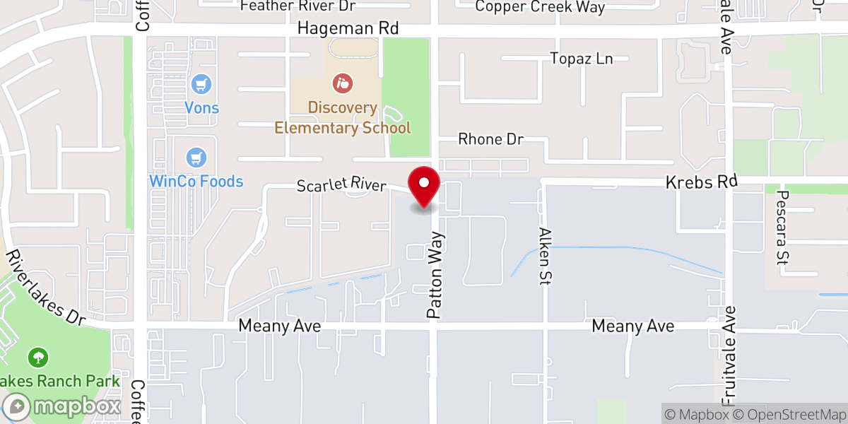 Map showing location of LifePoint Church