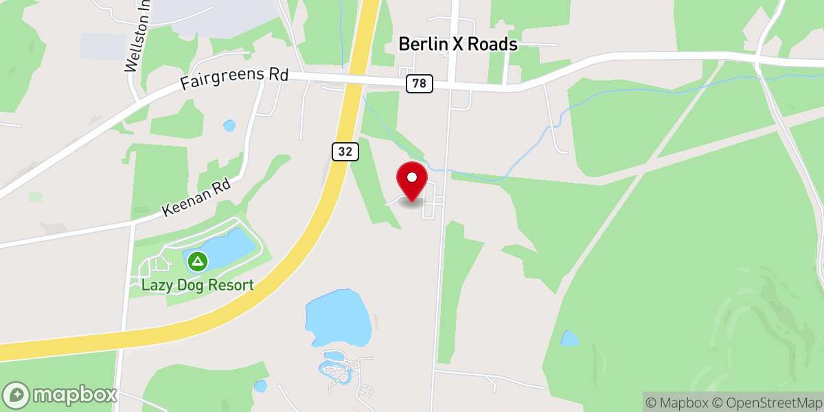 Map showing location of World Ourteach Ministries