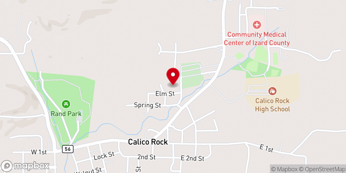 Map showing location of New Life Assembly