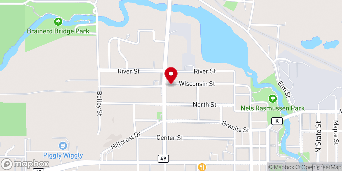 Map showing location of Radiant Fellowship