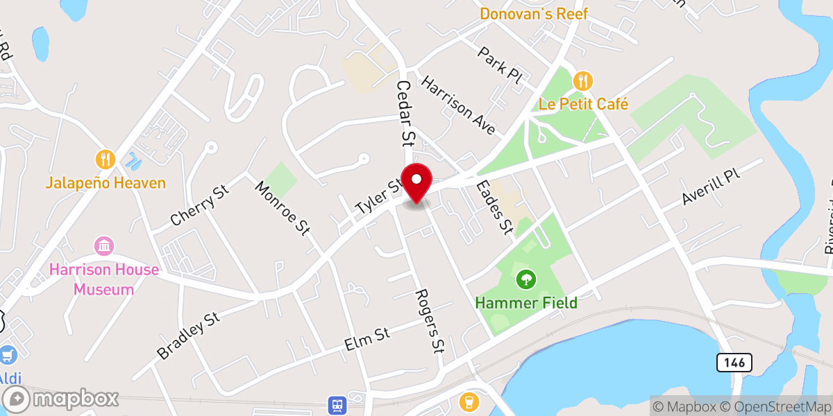 Map showing location of St. Mary Church of St. John Bosco Parish